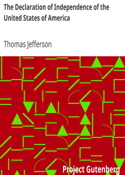 The Declaration of Independence of the United States of America