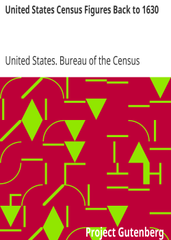 United States Census Figures Back to 1630