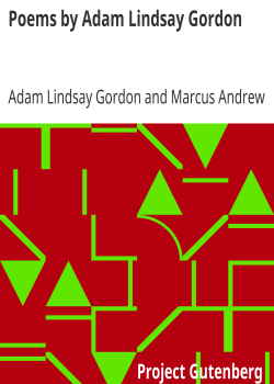 Poems by Adam Lindsay Gordon