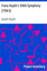 Franz Haydn’s 104th Symphony [1794-5] / MIDI file