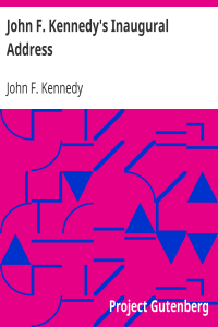 John F. Kennedy’s Inaugural Address