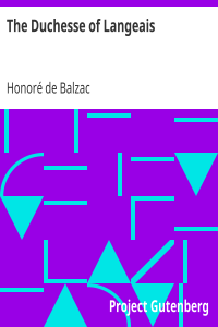 The Duchesse of Langeais
