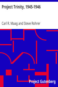 Project Trinity, 1945-1946