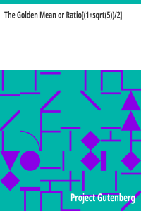 The Golden Mean or Ratio[(1+sqrt(5))/2] / To 20,000 places
