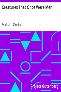 Creatures That Once Were Men