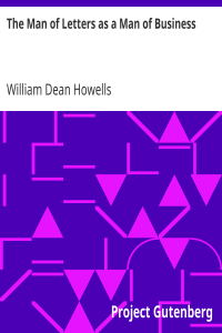 The Man of Letters as a Man of Business