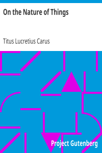 On the Nature of Things