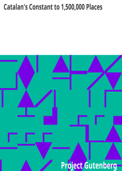 Catalan’s Constant to 1,500,000 Places