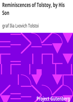 Reminiscences of Tolstoy, by His Son