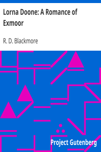 Lorna Doone: A Romance of Exmoor