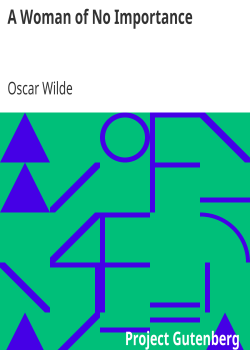 A Woman of No Importance