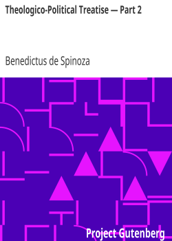 Theologico-Political Treatise — Part 2