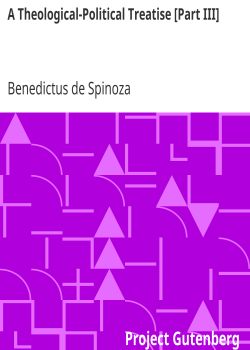 A Theological-Political Treatise [Part III]